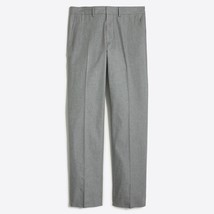 NWT J. Crew Mens Size 34 34x32 Gray Bedford Lightweight Dress Pant NEW - $24.49