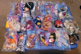 NIOP Lot of 19 Ty Beanie Babies McDonald&#39;s Happy Meal Toys Collectible 2000 - £30.93 GBP