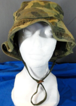 Bdu Woodland Camouflage Hunting Fishing Boonie Sun Hat Size Large To X Large - £18.26 GBP