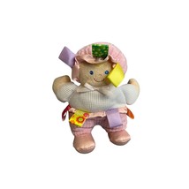 Mary Meyer Taggies Doll 8 in Tall Plush Stuffed Doll Toy Soft Terry Cloth Waffle - $9.15