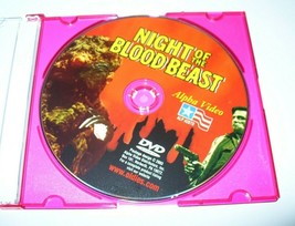 Night Of The Blood Beast DVD Sci-Fi Horror 1958 Roger Corman Cult Movie - £4.34 GBP