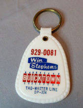 1970s Win Stephens Buicktown Auto Dealership Key Chain Minneapolis Minne... - $8.86