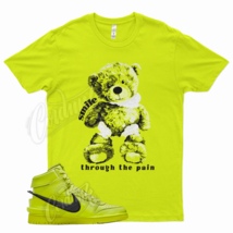 Yellow SMILE Shirt for Ambush N Dunk Atomic Green Flash Lime Neon Volt Tennis - £20.16 GBP+