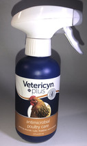 Vetericyn Plus Poultry Care Advanced cleanser therapy 8oz Made in USA-SH... - $59.28