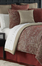 WATERFORD &quot;CAINE&quot; SPICE 2pc EURO SHAMS BEAUTIFUL NIP - £77.57 GBP