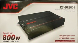 JVC - KS-DR3004C - 1000W Peak DRVN Series 4-Channel Power Amplifier - $249.95