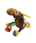 Lamaze Tomy Mortimer the Moose Teether Crinkle Plush Baby Stroller Toy C... - €10,80 EUR