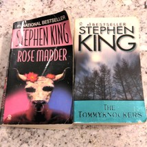 Stephen King 2 Book Bundle: The Tommyknocker (1st Edition), Rose Madder - $4.45