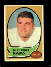 1970 Topps #18 Billy Truax Vg La Rams *X53958 - £0.76 GBP