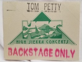 TOM PETTY - VINTAGE ORIGINAL 1979 CLOTH CONCERT BACKSTAGE PASS - £15.14 GBP