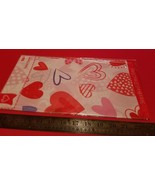 Home Holiday Table Cover 54 x 84 Valentine Red Heart White Tablecover Pl... - £0.74 GBP