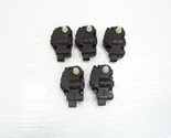 12 Mercedes W212 E550 module, heater flap servo actuators set of 5, k974... - $42.06