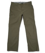 Orvis Mens Pants 38x32 Brown Stretch Elastic Waist Water Repellent Trave... - £17.64 GBP