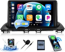 Carplay For Mazda 3 2014-2019 Android 13 GPS Nav Car Stereo Radio HI END... - €128,85 EUR