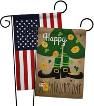 Happy St Patrick&#39;s Day Leprechaun Shoe - Impressions Decorative USA - Ap... - $30.97