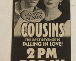 Cousins Tv Guide Print Ad Ted Danson TPA18 - £4.66 GBP