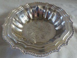 Vtg HMC Italy Avon Silver-plate Bowl Candy Dish Trinket Dish 6&quot; W by 1.25&quot; Deep - £7.99 GBP