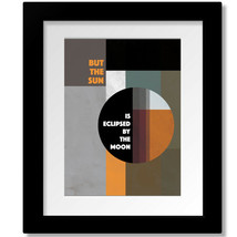 Eclipse by Pink Floyd - Song Lyric Inspired Rock Music Art Print Canvas ... - £14.87 GBP+