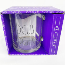 Rae Dunn HOCUS POCUS Halloween Glass Mug 18 oz 2021 Fall Harvest Drink  - £11.95 GBP
