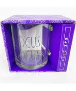 Rae Dunn HOCUS POCUS Halloween Glass Mug 18 oz 2021 Fall Harvest Drink  - £11.70 GBP