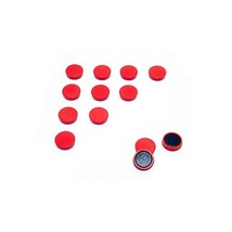 25mm Whiteboard Magnets - Pack of 20 (Red)  - $20.00