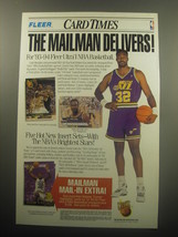 1994 Fleer Ultra I NBA Basketball Cards Advertisement - The Mailman delivers - $14.99