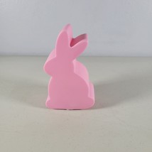Night Light Happy Go Fluffy Pink Bunny 6 Color Changing Lights - £7.16 GBP