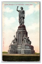 Monument to the Forefathers Plymouth Massachusetts  MA UNP DB Postcard Z1 - $2.92