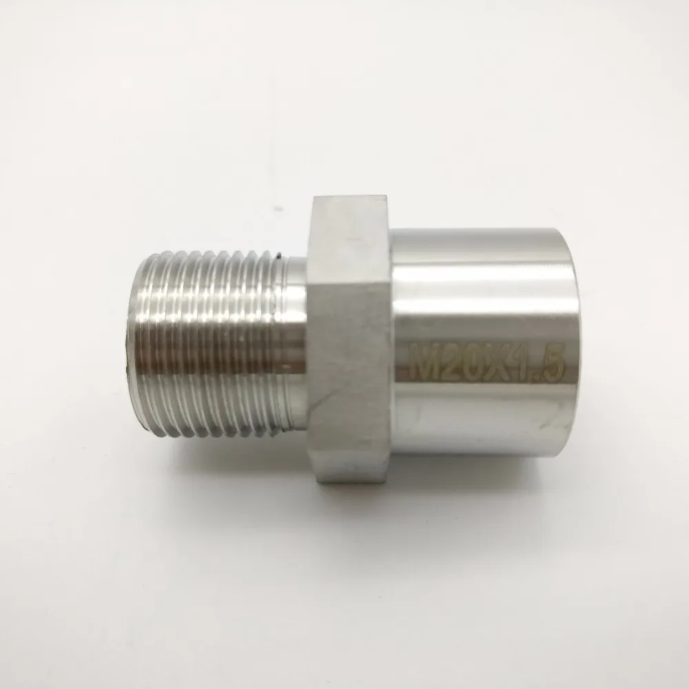 oil filter sandwich Plate stainless steel connectors adaptor m20x1.5 - £44.23 GBP