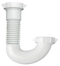 Plumb Pak PP21240 Flex &#39;N Fix P Trap with Reducing Washer, Inlet, 1-1/2&quot;... - $27.60 CAD+