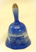 Arizona Blue &amp; White Bell The Grand Canyon State Decorative - $9.89