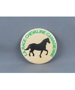 Vintage Animal Pin - The Canadian Horse Breed - Celluloid Pin  - £11.96 GBP