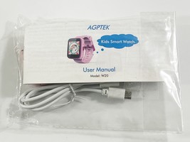 AGPTEK Kids Smart HD Duel Camera Watch Games MP3 Calculator Ages 3-12 Pink - $223.72 MXN
