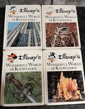 Walt Disney’s Wonderful World Of Knowledge Volumes  5-8 Books 1973 - £12.89 GBP