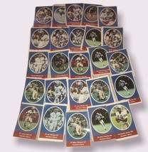 Houston Oilers Vintage Collectible Miniature Stamp Cards Lot Of 25 - £11.09 GBP