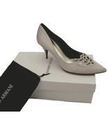 NEW $675 Giorgio Armani Sexy Shoes (Heels) (Pumps)!  US 8.5 Euro 38.5  Ecru - $382.94 CAD
