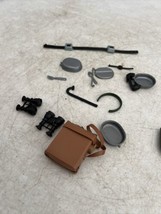 Vtg Gi Joe Binoculars Telephone Belt Shovel Forks &amp; More Accessories - £31.58 GBP