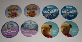 Disneyland Resort Pinback Button Lot Of 8 Happily Ever After Finding Dor... - $19.99