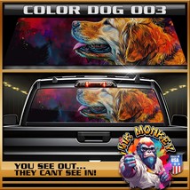 Color Dog 003 - Truck Back Window Graphics - £44.20 GBP+