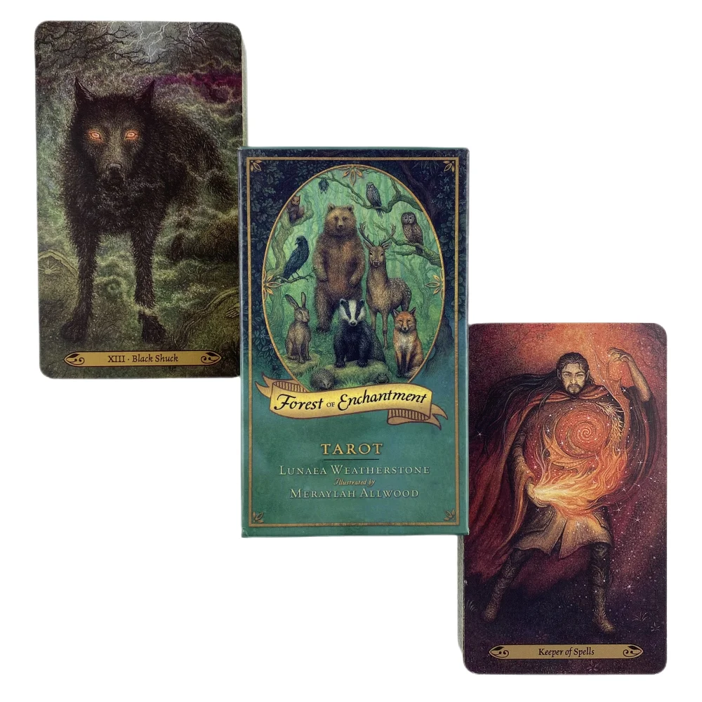 Oracle Forest of Enchantment Tarot Oracle Card d Deck Games Playing Cards For Pa - £83.97 GBP
