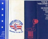  1969 &amp; 1971 Vaud Villities Programs Veterans Memorial Auditorium Columb... - £22.08 GBP