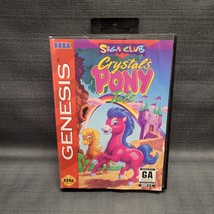 Crystal&#39;s Pony Tale (Sega Genesis, 1994) Video Game - £18.17 GBP