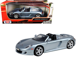 Porsche Carrera GT Gray 1/24 Diecast Model Car by Motormax - £28.77 GBP