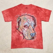 The Mountain Dogs Speak Tie Dye Short Sleeve Shirt - Men&#39;s Size Medium - $12.95