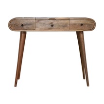 Artisan Furniture Oak-ish Round Dressing Table Wholesale - £355.59 GBP