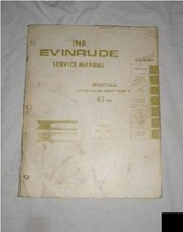 1968 Evinrude Service Manual Sportfour HD 65 - £12.68 GBP