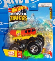 Hot Wheels 2022 Monster Trucks 8/75 Oscar Mayer Wienermobile Snack Pack - £9.55 GBP