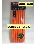 RED BY KISS FLEXI RODS HRF16VP    DOUBLE PACK 12 PCS 10&quot; LENGTH  5/8&quot; DI... - $86.04 MXN