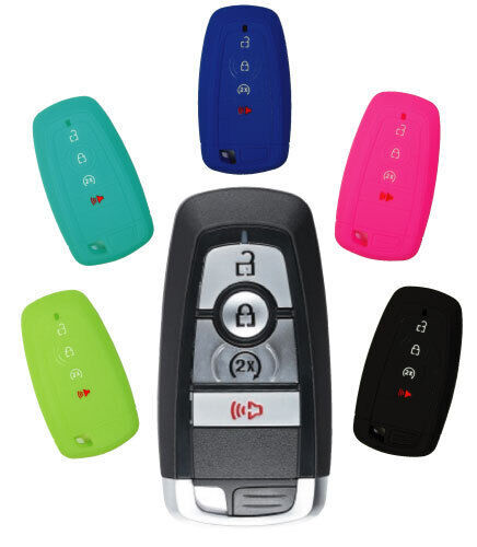 Keyless Entry Rubber Key Fob Remote Cover Ford Bronco Edge Ranger Maverick - $8.99