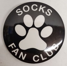 RARE - Socks Fan Club Button- Democratic National Convention 1996 - Bill Clinton - £11.55 GBP